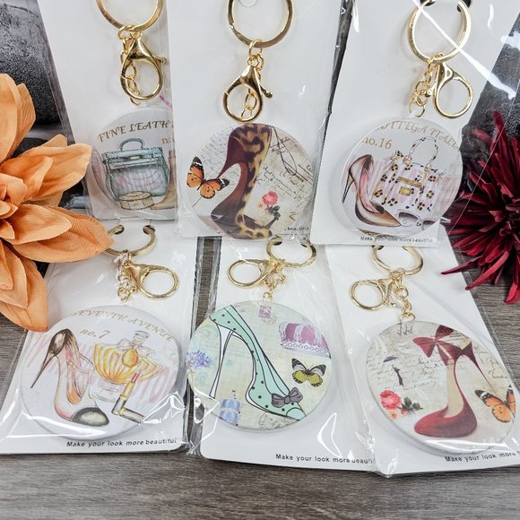 Accessories - NWT Double Sided Keychain Mirrors